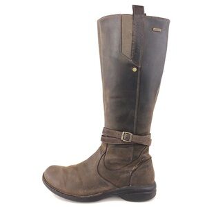 Merrell Captiva Tall Brown Leather Riding Boots 7.5